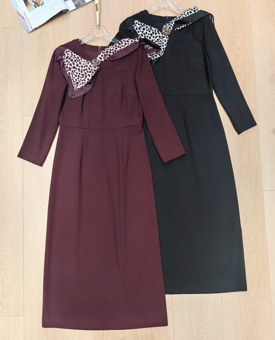 Street Fashion Events - XXXL Party Elegant Dress 2025 Autumn