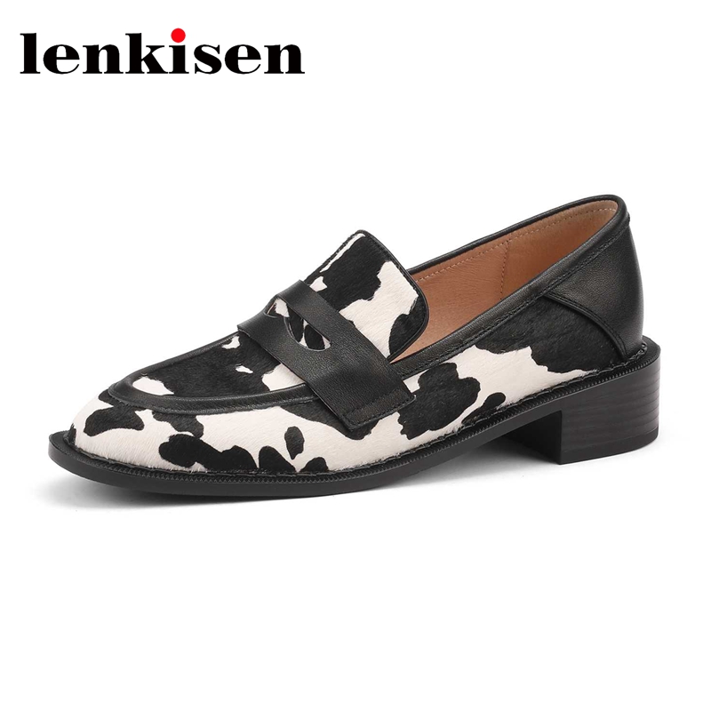 Street Fashion Rome - Lenkisen Horse Hair Round Toe Med