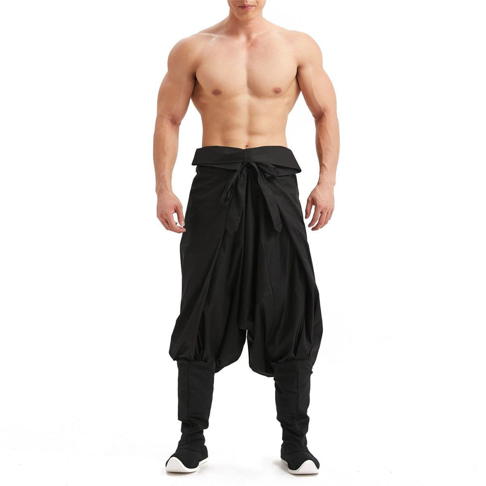Street Fashion In Chinese - Men'S Spring/Summer Ming Style Loose-Fitting Hanfu