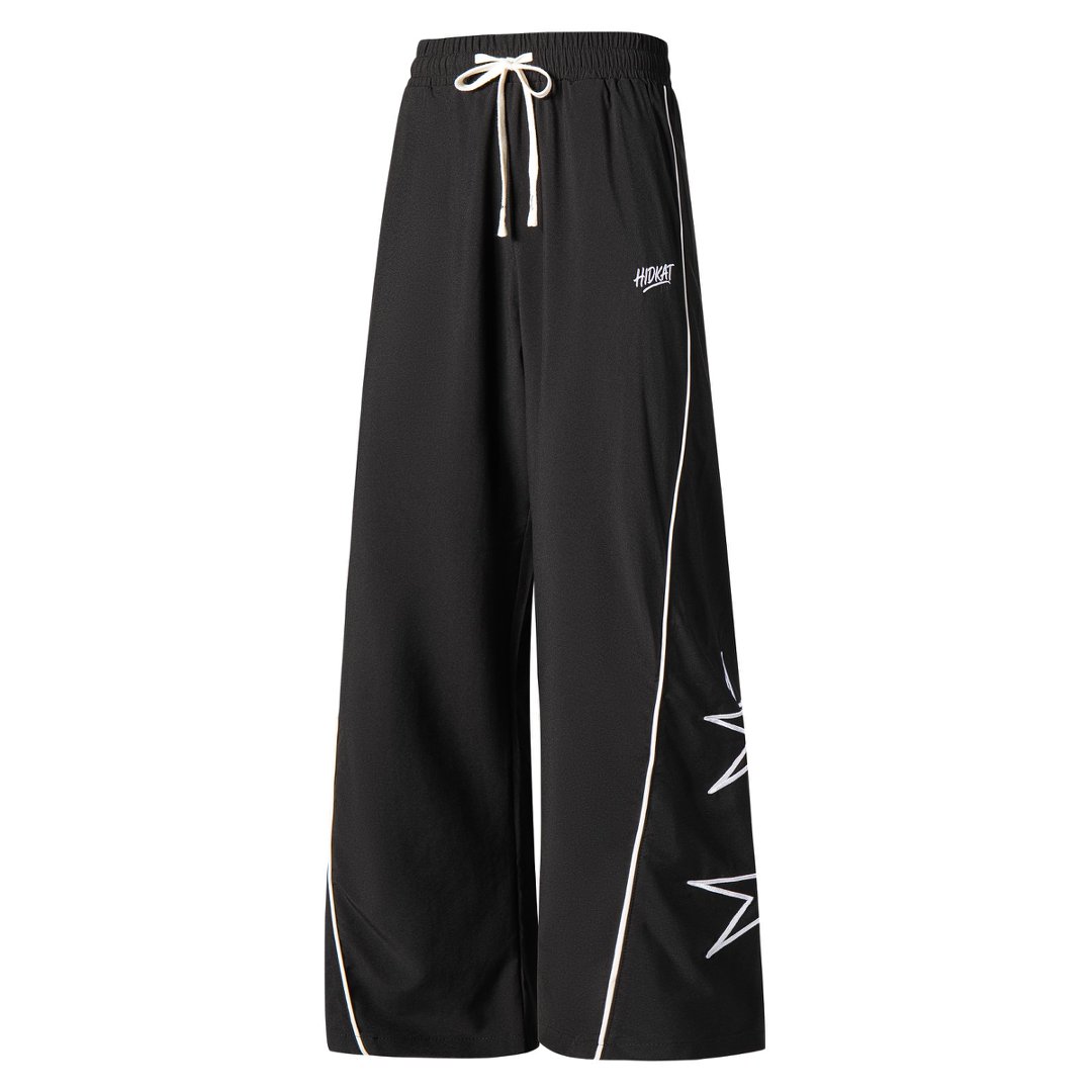XIYAFAN Men's Wide Leg Sweatpa - Street Fashion Hip Hop ulasan dan harga