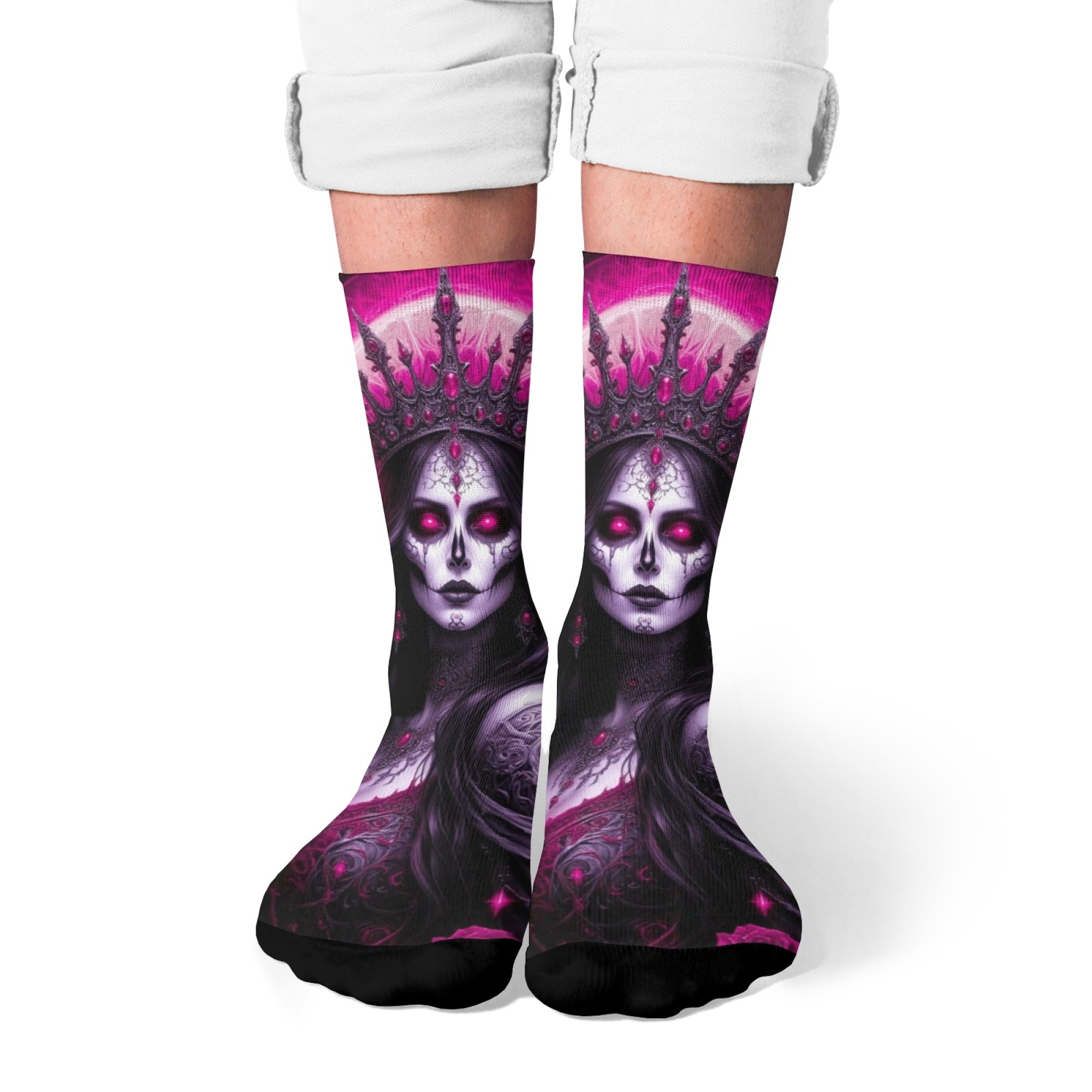 Death Queen Dark Gothic Art So - Queen Street Fashion ulasan dan harga