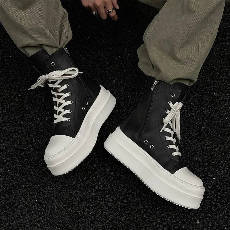 Versatile Trendy High Top Men' - Street Fashion Rome ulasan dan harga