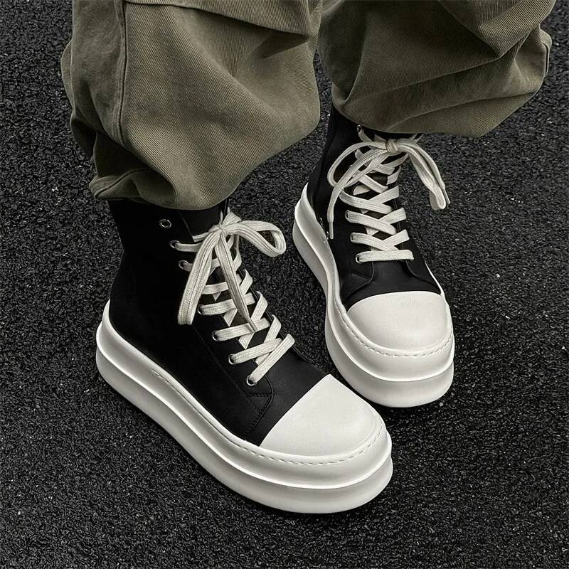Versatile Trendy High Top Men' - Street Fashion Rome ulasan dan harga