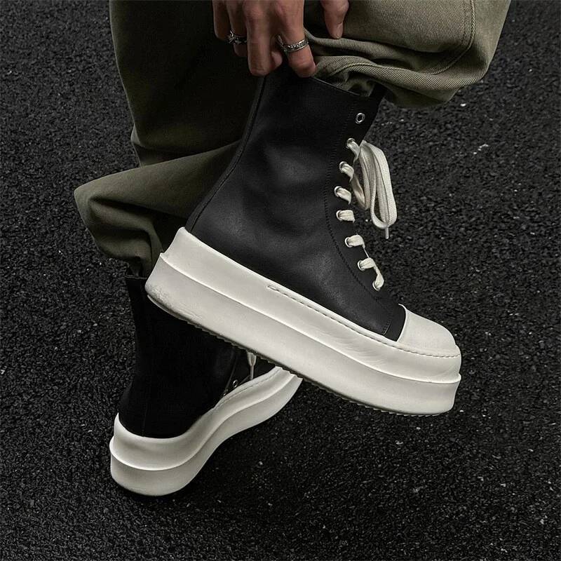 Versatile Trendy High Top Men' - Street Fashion Rome ulasan dan harga