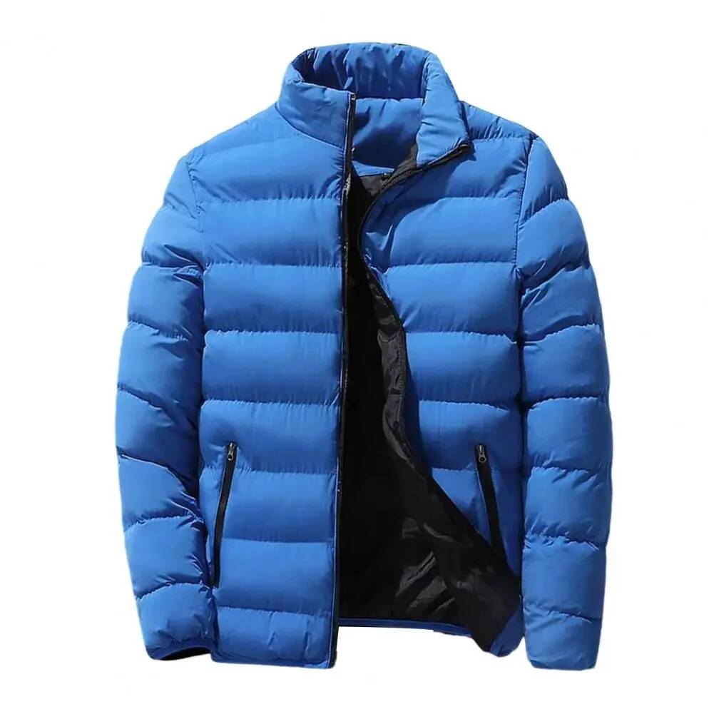 Men's Stand Up Collar Winter Z - Queen Street Fashion ulasan dan harga