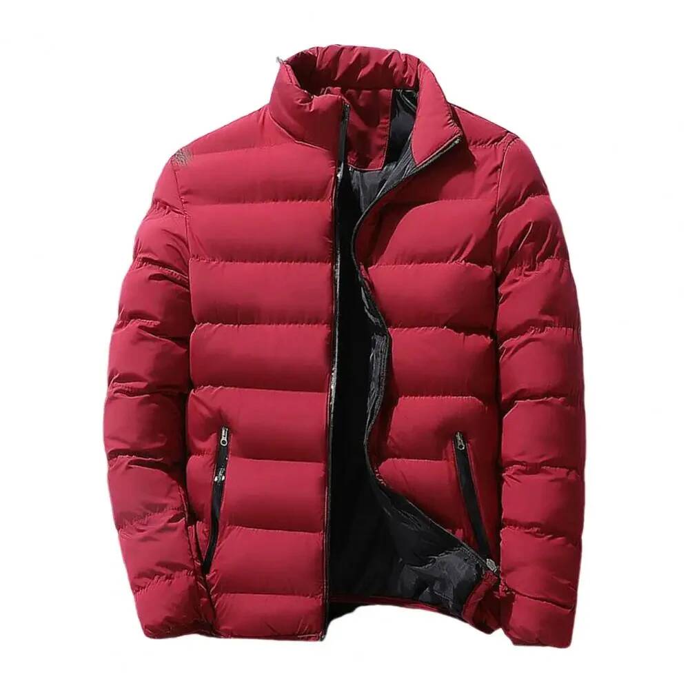 Men's Stand Up Collar Winter Z - Queen Street Fashion ulasan dan harga