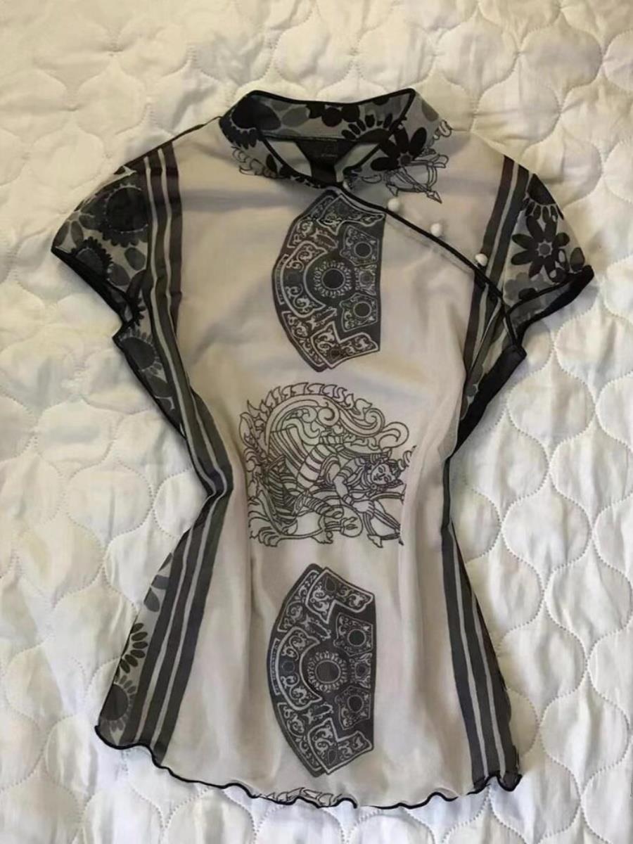 Elegant Slimming Improved  Pri - Street Fashion In Chinese ulasan dan harga