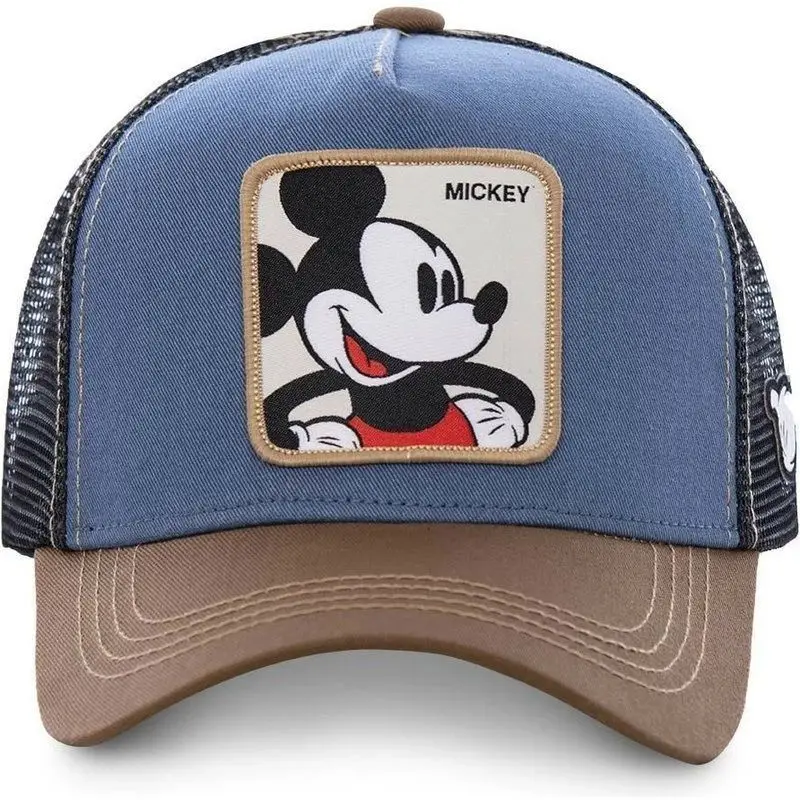 Kawaii Mickey Trucker Cap Mesh - Street Fashion Hats ulasan dan harga
