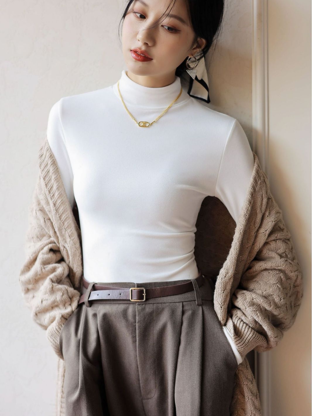 Classic Style Women's Semi Hig - Longline Tee Oversized ulasan dan harga