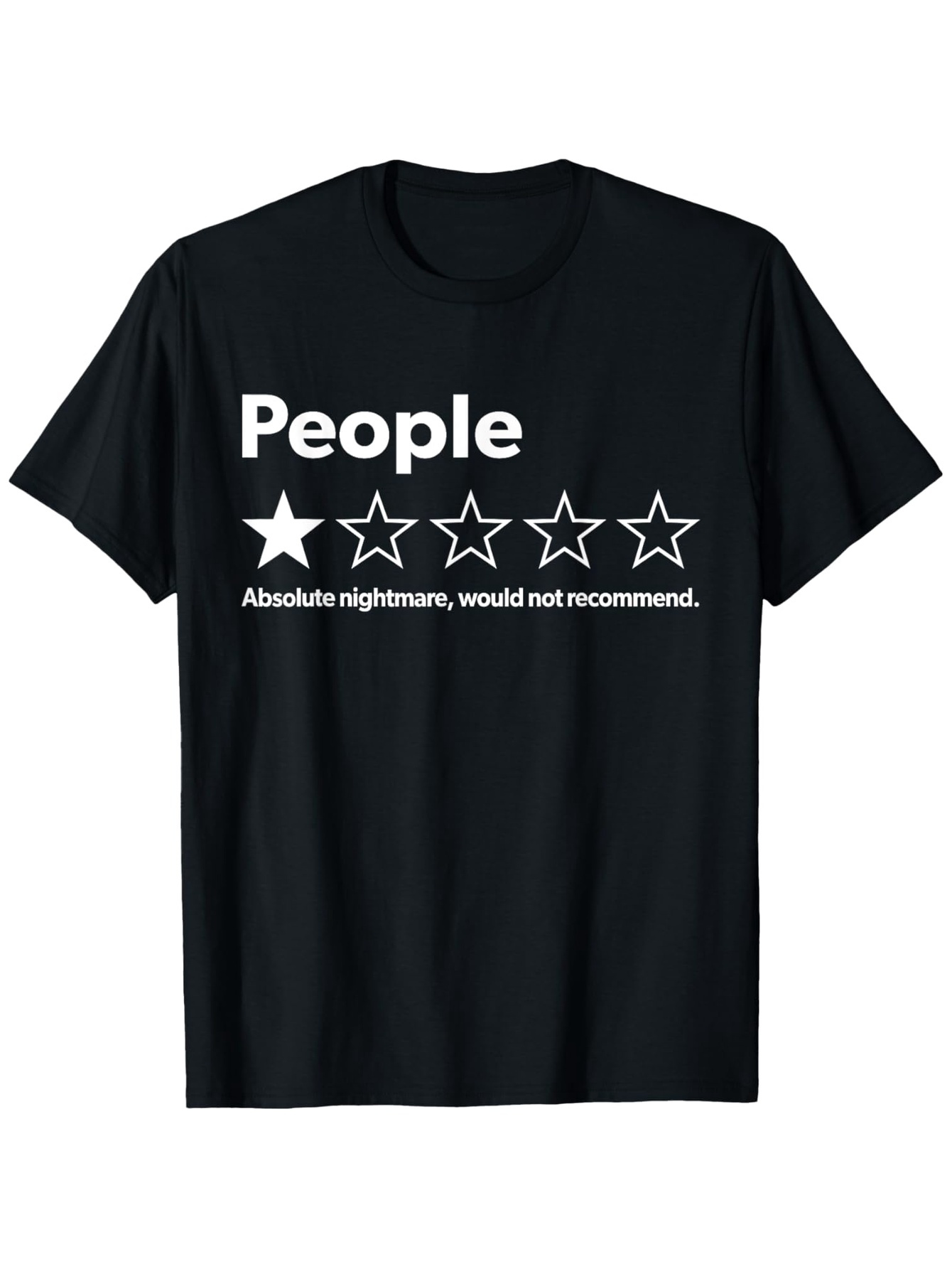 One Star Absolute Nightmare Fu - Street Fashion Reviews ulasan dan harga