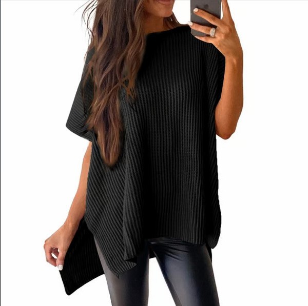 Short Sleeve T Shirt Women For - Longline Tee Oversized ulasan dan harga