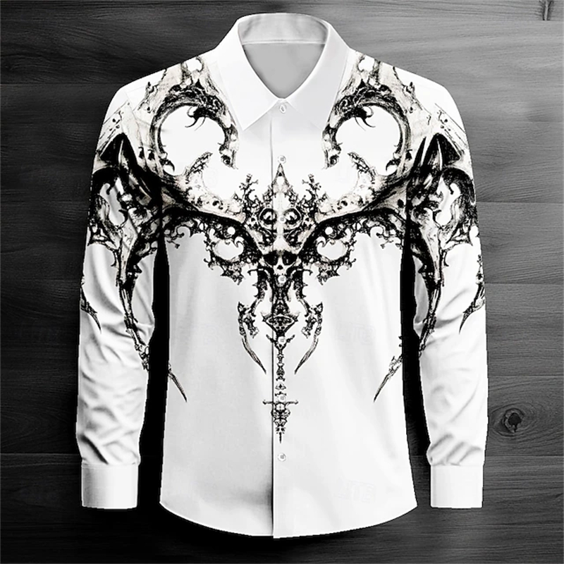 2026 Men's Long Sleeve Shirt C - Street Fashion Events ulasan dan harga