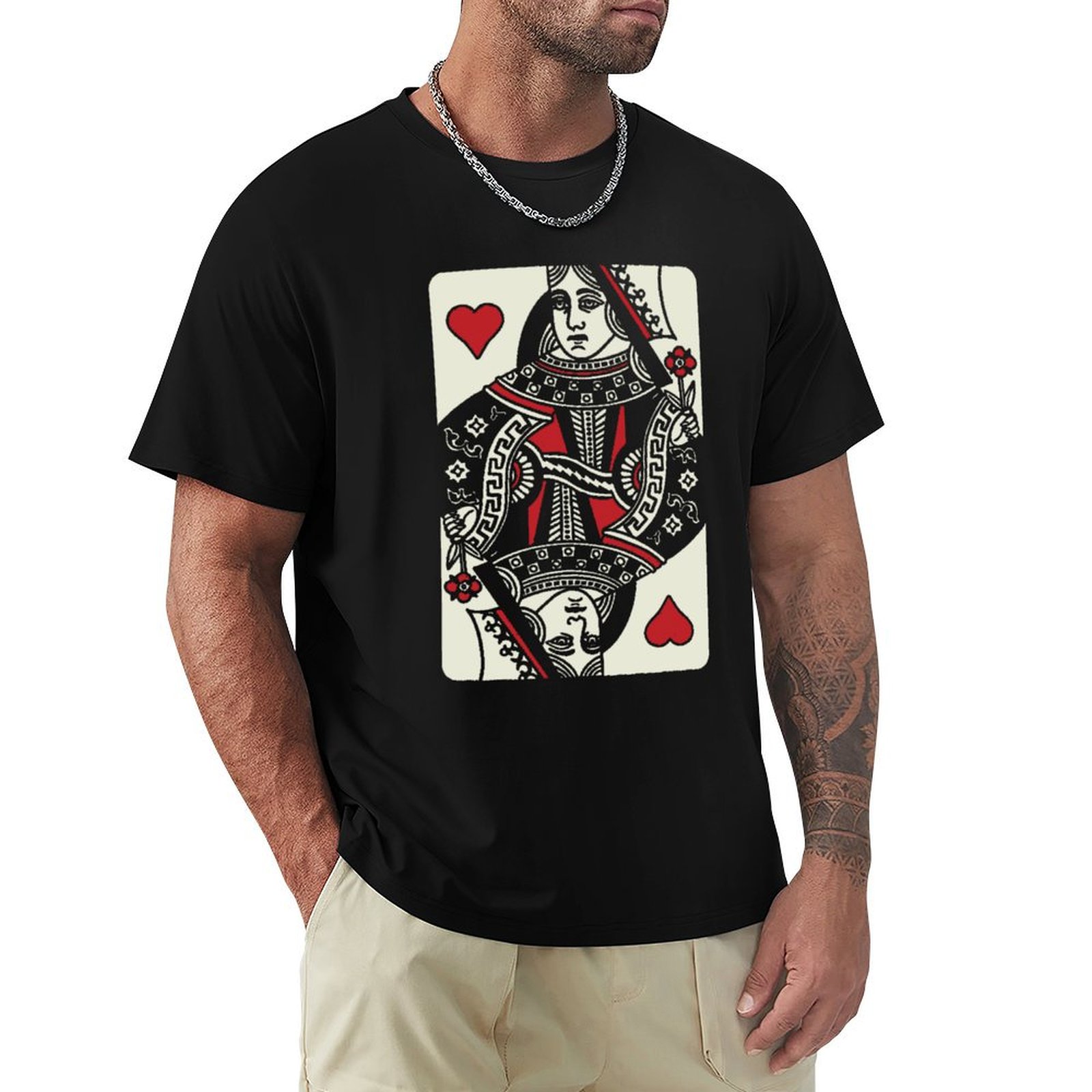 Queen of Hearts T-Shirt Street - Queen Street Fashion ulasan dan harga