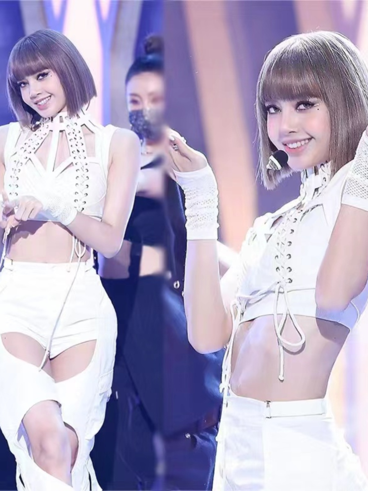 New  Female Group Dance Costum - Korean Street Fashion Female ulasan dan harga