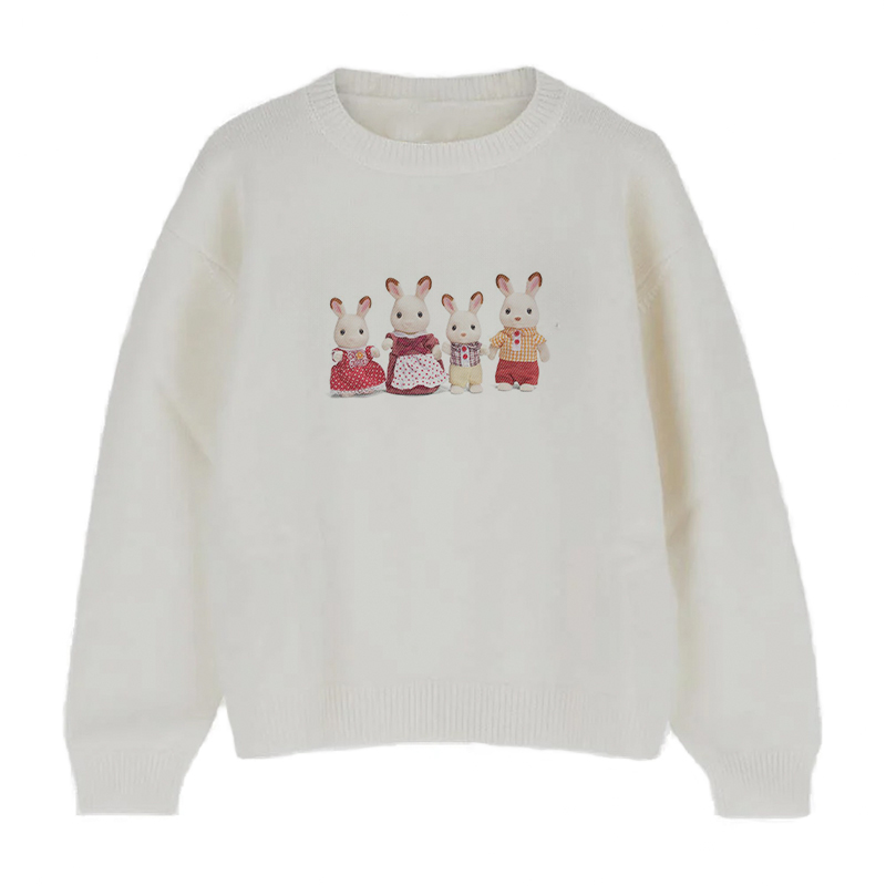 Spring Sweaters New Sweet Stre - Korean Street Fashion Female ulasan dan harga