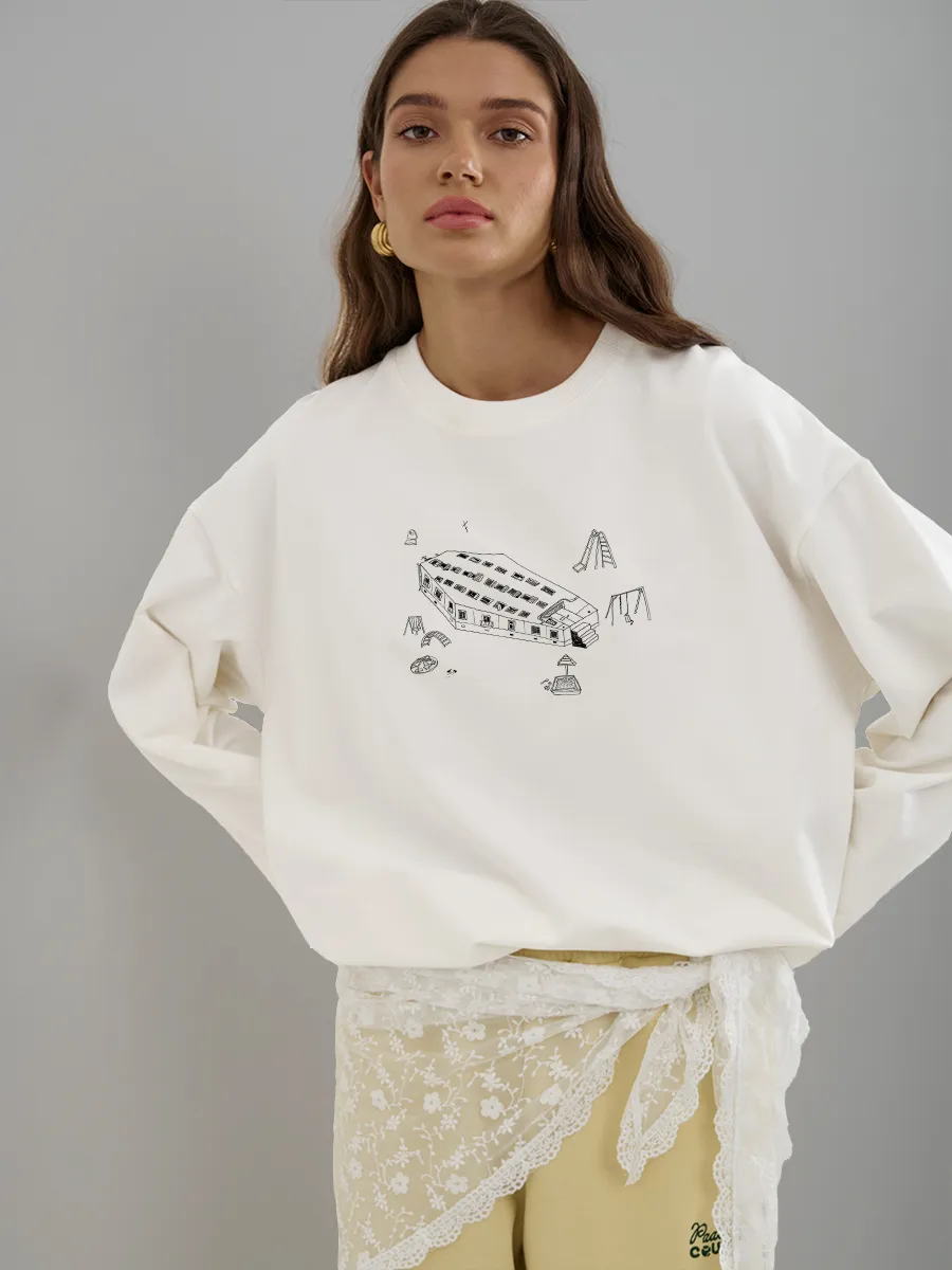 Autumn 100% Cotton Minimalist  - Longline Tee Oversized ulasan dan harga