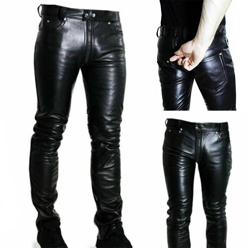 Men's Color 2024 PU New Zipper - Queen Street Fashion ulasan dan harga