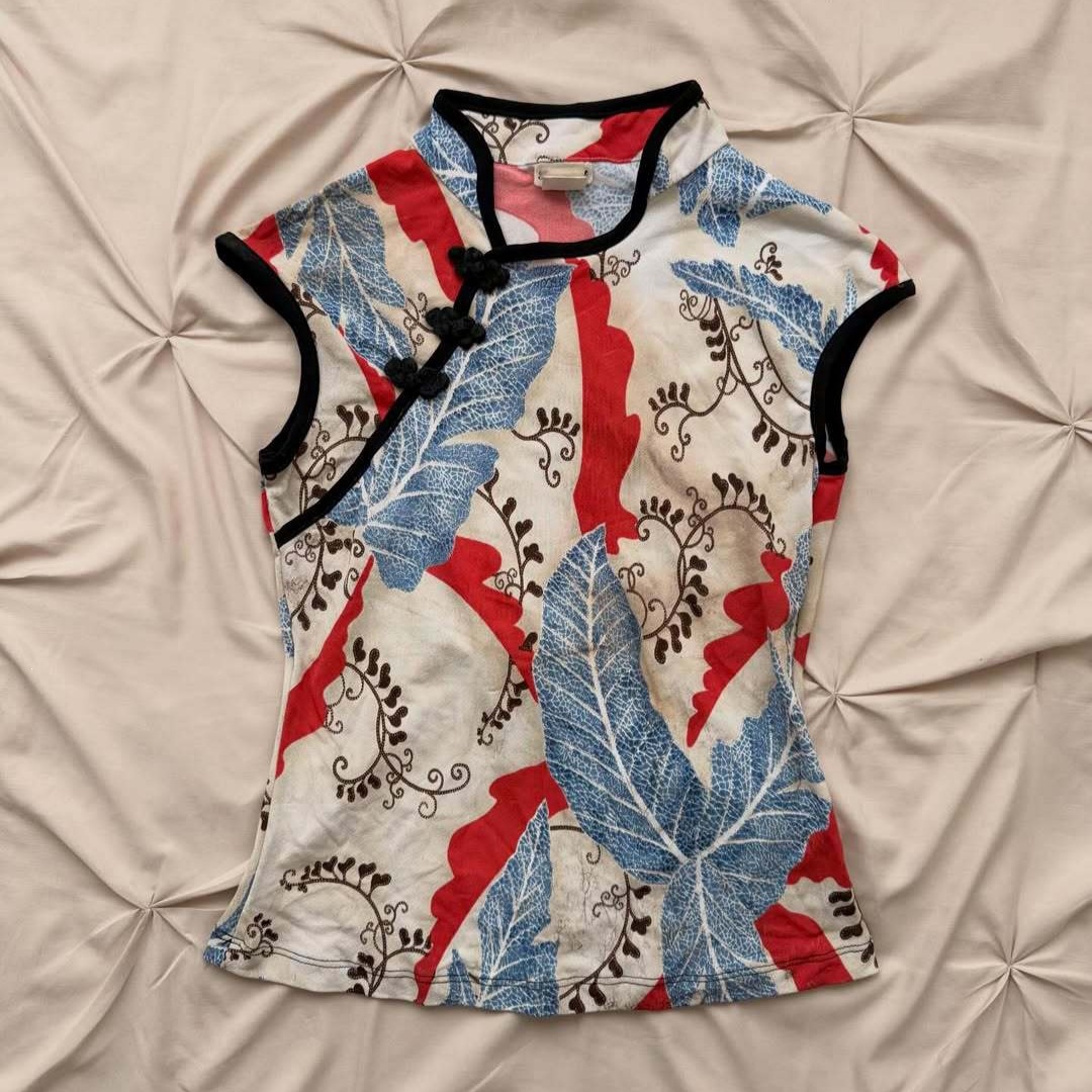 Summer Harajuku Plant print Ne - Street Fashion In Chinese ulasan dan harga