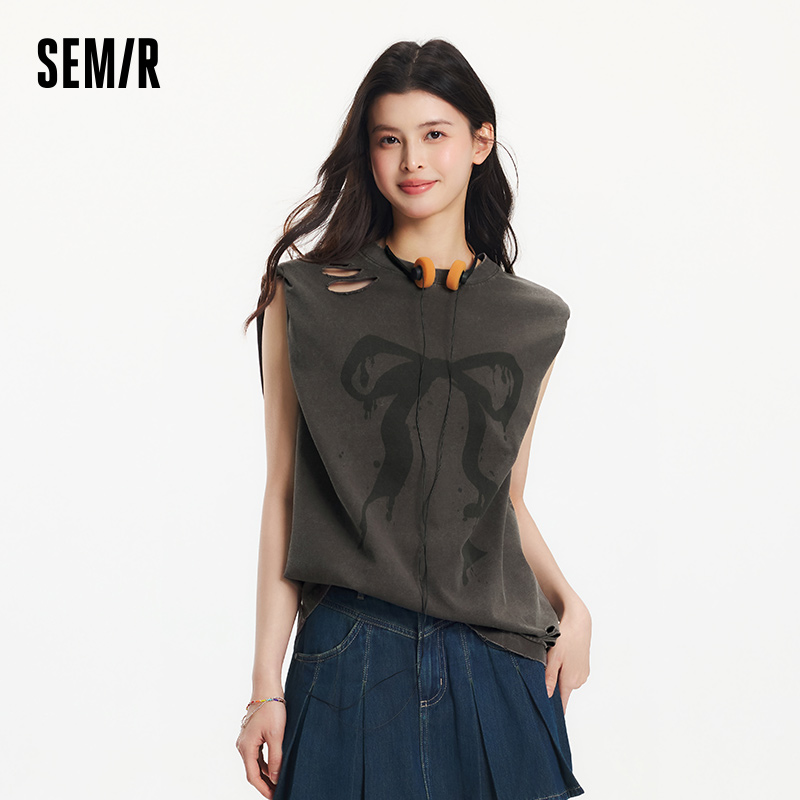 Semir Vintage Oversized Cotton - Longline Tee Oversized ulasan dan harga