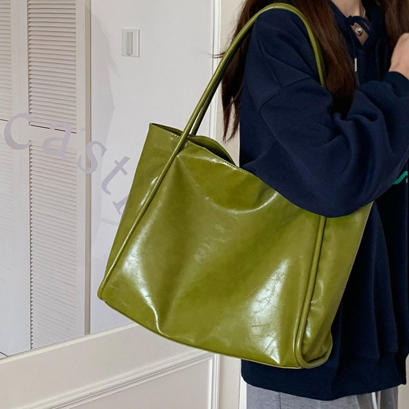2026 Women New Vintage Shoulde - Korean Street Fashion Female ulasan dan harga