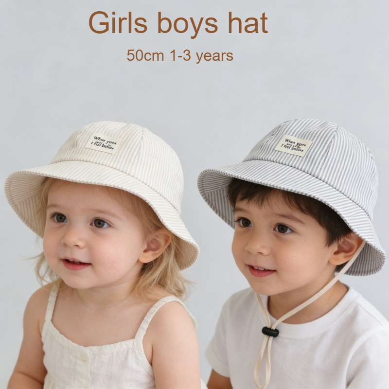 Baby Kids Cute Sun Hat 50cm 1- - Street Fashion Hats ulasan dan harga