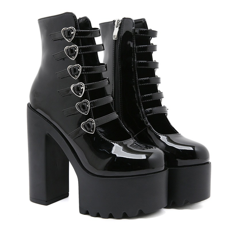 Block Heels Pumps for Women Fa - Street Fashion Clothes ulasan dan harga