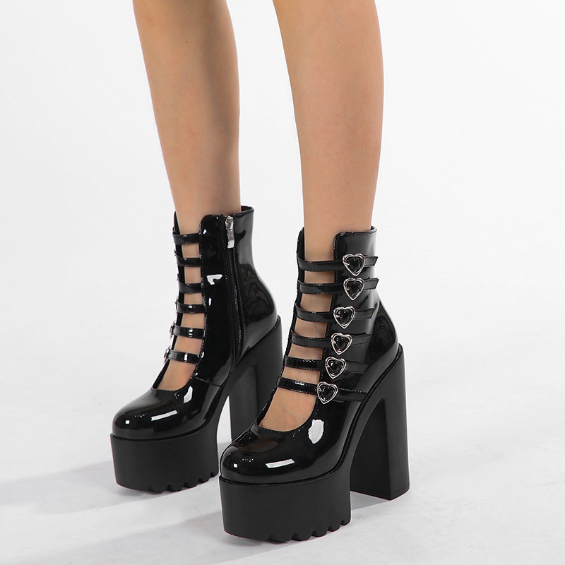 Block Heels Pumps for Women Fa - Street Fashion Clothes ulasan dan harga