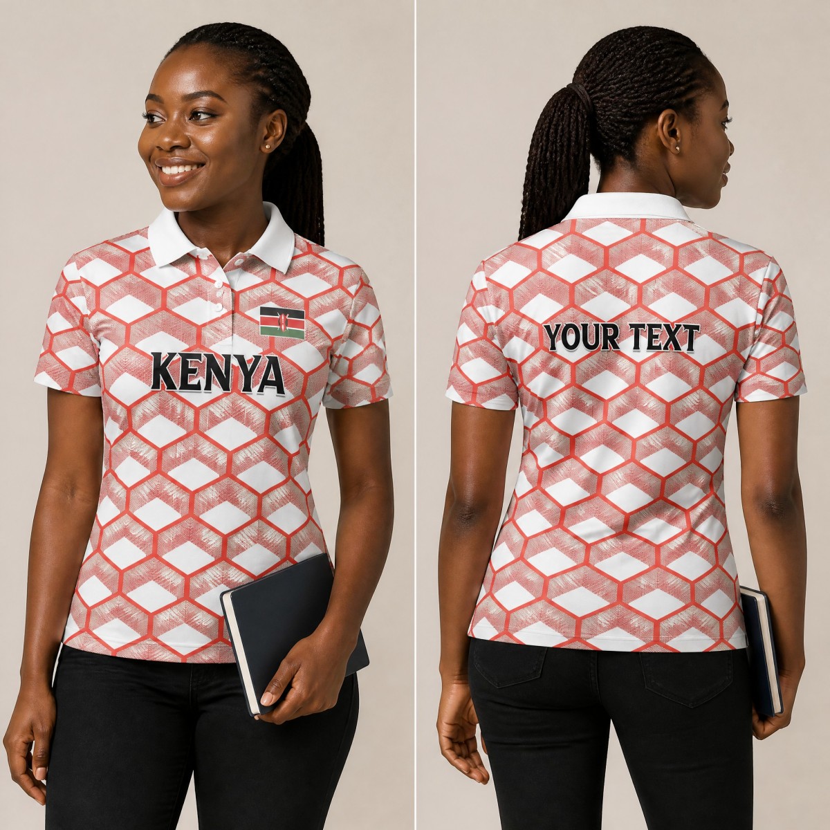 Summer Kenya Women's Polo Shir - Street Fashion Kenya ulasan dan harga