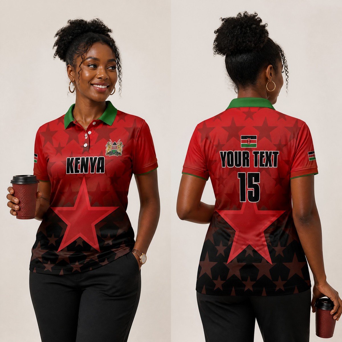 Summer Kenya Women's Polo Shir - Street Fashion Kenya ulasan dan harga