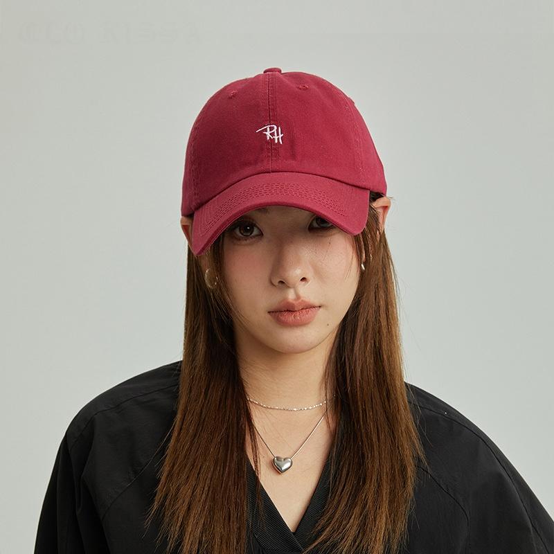 RH Letter Embroidery Baseball  - Street Fashion Hats ulasan dan harga