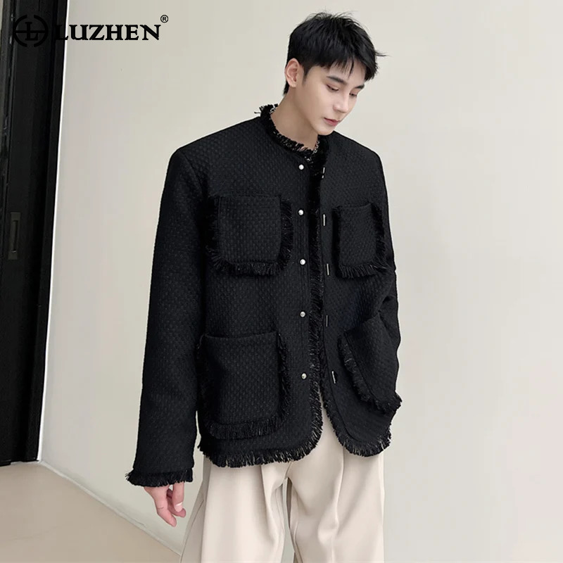 LUZHEN Original Pockets Elegan - Street Fashion Reviews ulasan dan harga
