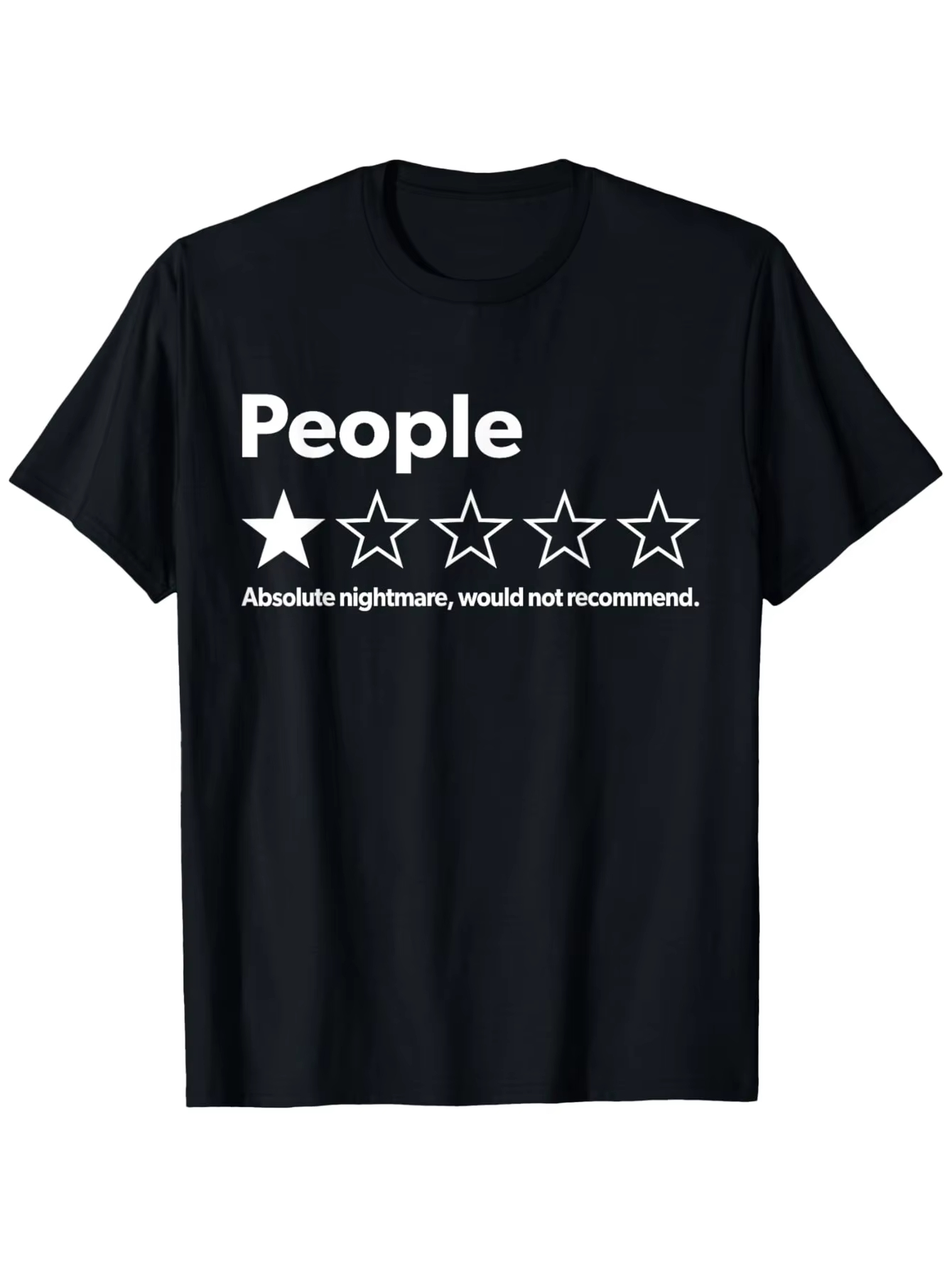 One Star Absolute Nightmare Fu - Street Fashion Reviews ulasan dan harga