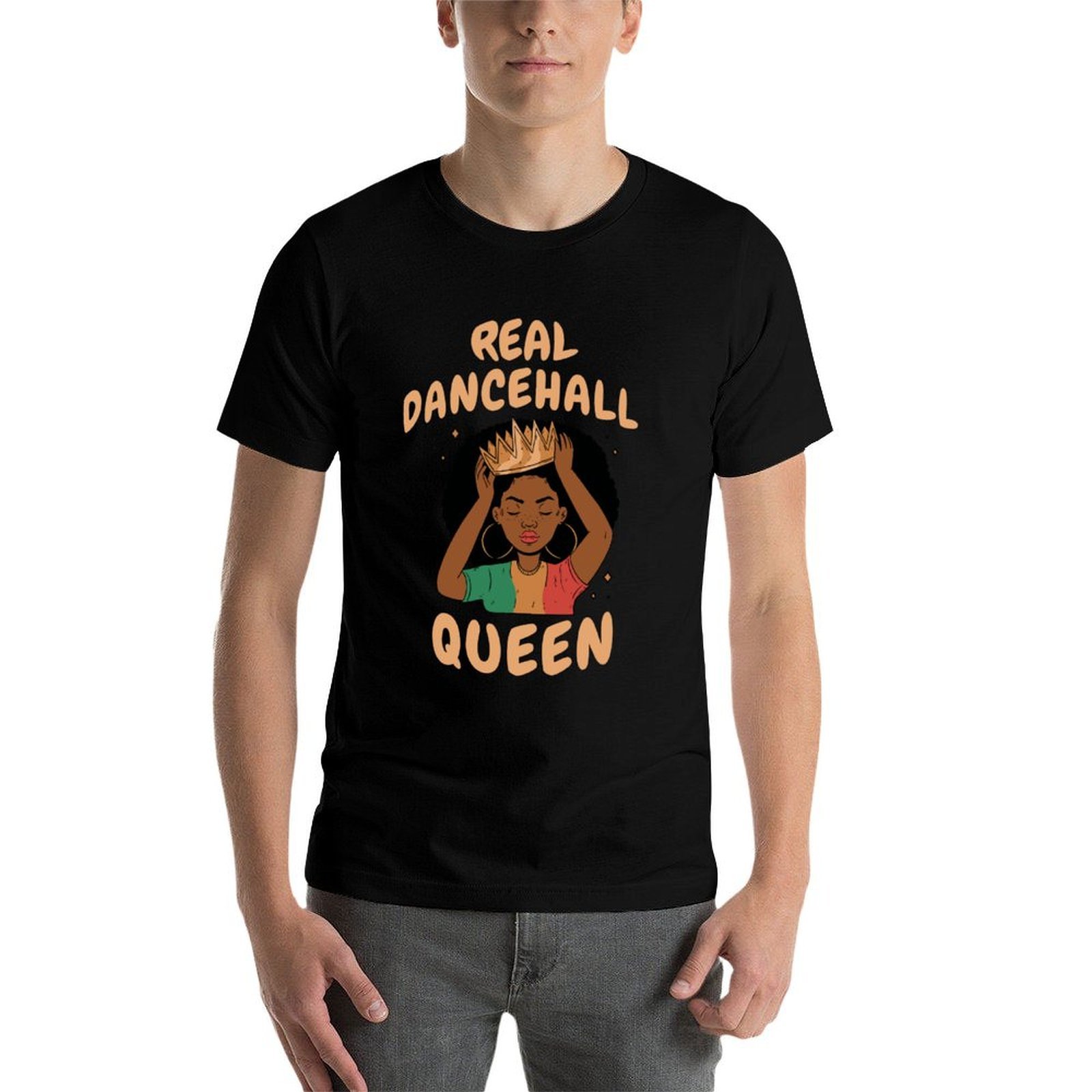 Real Dancehall Queen T-Shirt S - Queen Street Fashion ulasan dan harga